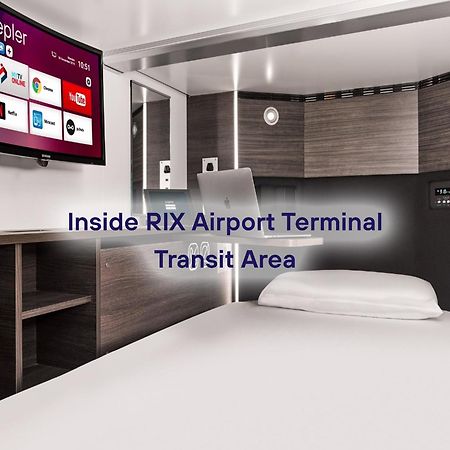 Kepler Club Riga Airport Hotel - Airside Eu Transit Area Ieki Eksteriør bilde